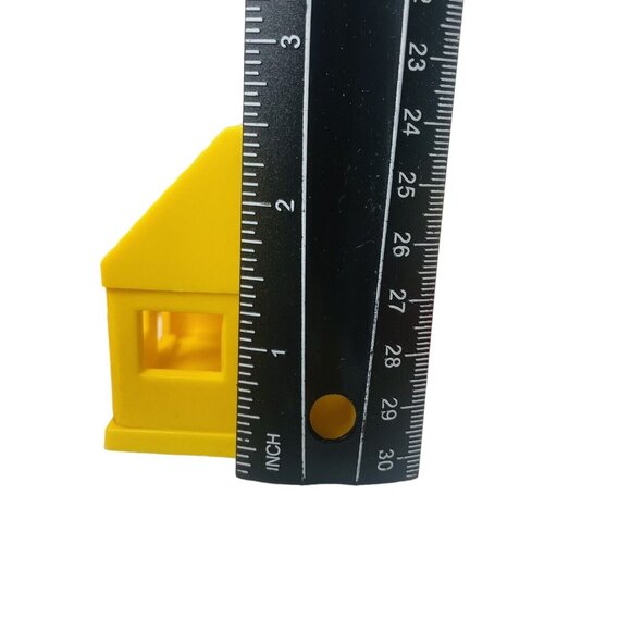 Stackable Toy House Lot Yellow Red White Floor Walls Roof Vintage Taiwan - Picture 6 of 8